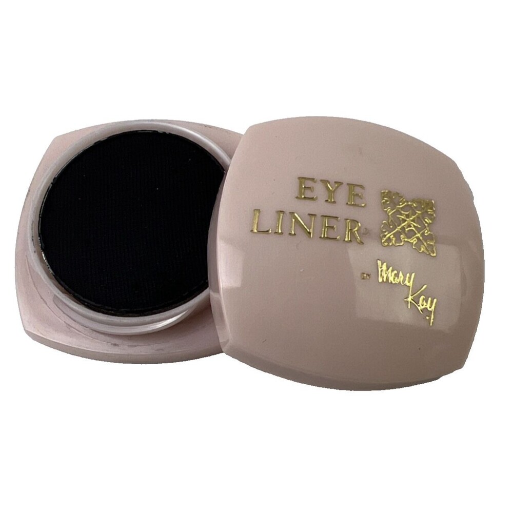 Mary Kay Black Eye Liner W/Twist Off Lid 1/16 Oz New